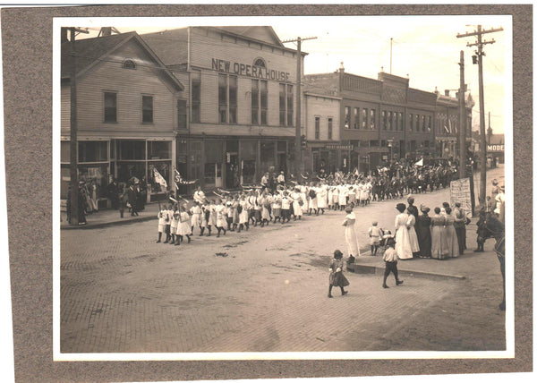 Menomonie, Wisconsin Photograph - Parade circa 1900