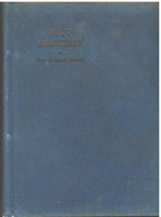 1937 Directory of New Orleans Society: The Blue Book  of New Orleans by