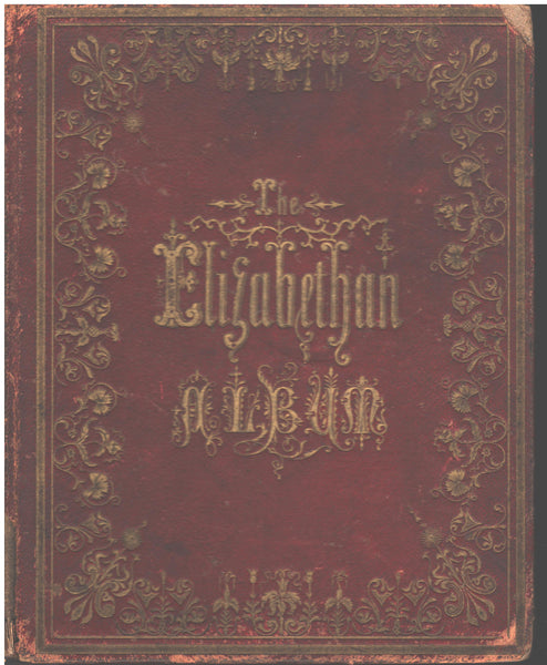 1852 New Orleans - Elizabethan Album belonging to Mary Jane Clohecy