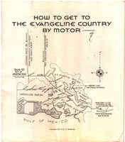 How To Get To The Evangeline Country By Motor by E. A. McIlhenny