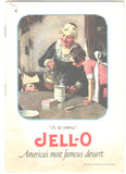 1922 Jell-O recipe booklet with Norrman Rockwell paintings