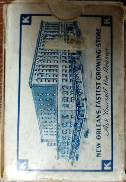 Krauss Company Store Playing Cards, New Orleans