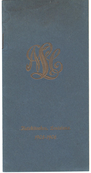 The Lesche, Natchitoches, Louisiana 1905-1906