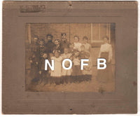 New Athens, Ohio -Class and Teacher - c. 1900