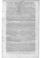Niles Weekly Register, Baltimore , February 3, 1816