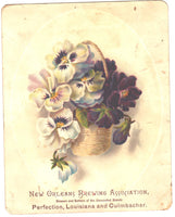 New Orleans Brewing Association trade card - 1890's