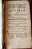 Lettres de S. Francois De Sales- 1758