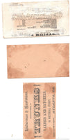 Three Atlanta trade Cards - 1880's