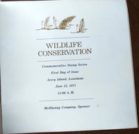 Avery Island Wildlife Conservation 1971 conference