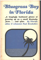 Bluegrass Boy in Florida by Paul Brookshire