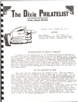 The Dixie Philatelist - 1978 and 1979 issues