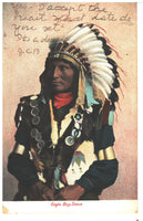 1908 Eagle Boy, Sioux Indian postcard