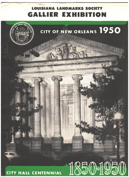 Gallier Exhibition - Louisiana Landmarks Society - 1950