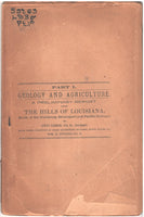 A Preliminary Report upon The Hills of Louisiana by Otto Lerch