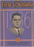 The New Louisiana Official State Administration Inaugural Publication - 1936 by John D. Klorer, editor