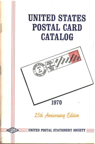 United States Postal Card Catalog 1970