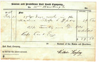 Boston and Providence Rail Road Company - 1848