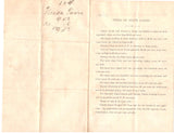 1880 letter from Selma, Alabama to Tallahassee, Florida