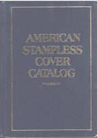 American Stampless Cover Catalog - Volume III