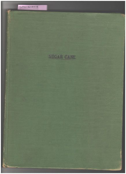 In The Land Of Sugar Cane by A. Lewis Bernard, editor