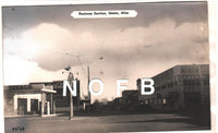 Union, Mississippi business district- early 1940's Original Photograph