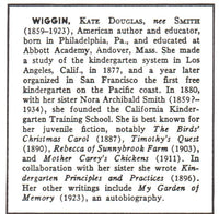 Wiggin, Kate Douglas
